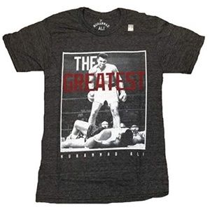 Muhammad Ali - The Greatest Gray Graphic Tee - M